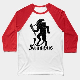 Krampus Baseball T-Shirt